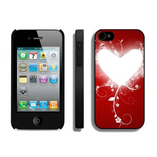 Valentine Flower iPhone 4 4S Cases BRX - Click Image to Close